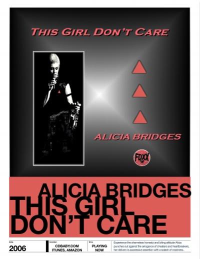 Alicia Bridges Album This Girl Don't Care